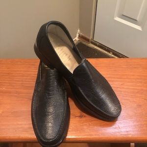 Dack’s Biltrite Black Antelope Loafers Size 10